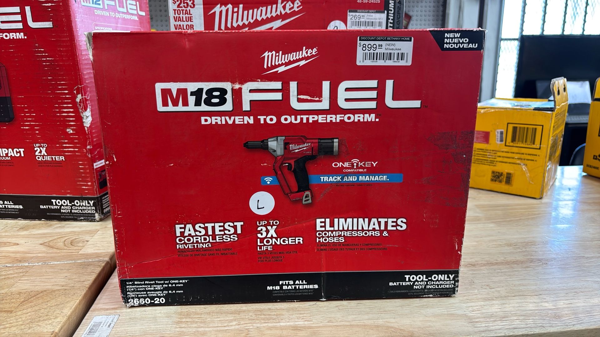 Blind Rivet Tool W/ One Ley