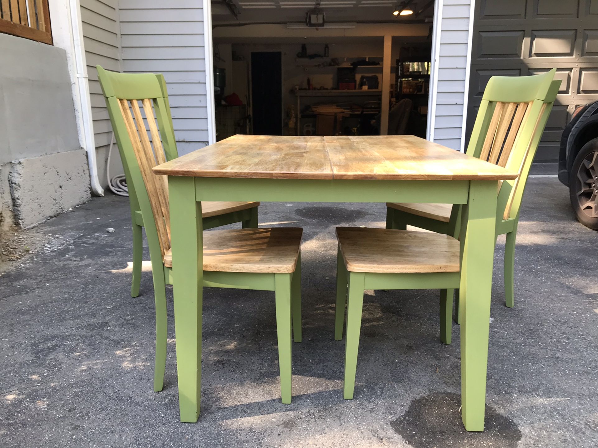 Refinished Table W/ Matching Chairs