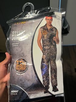 Cougar Hunter Jumpsuit Halloween costume
