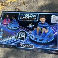 6v Glow Bumper Car 
