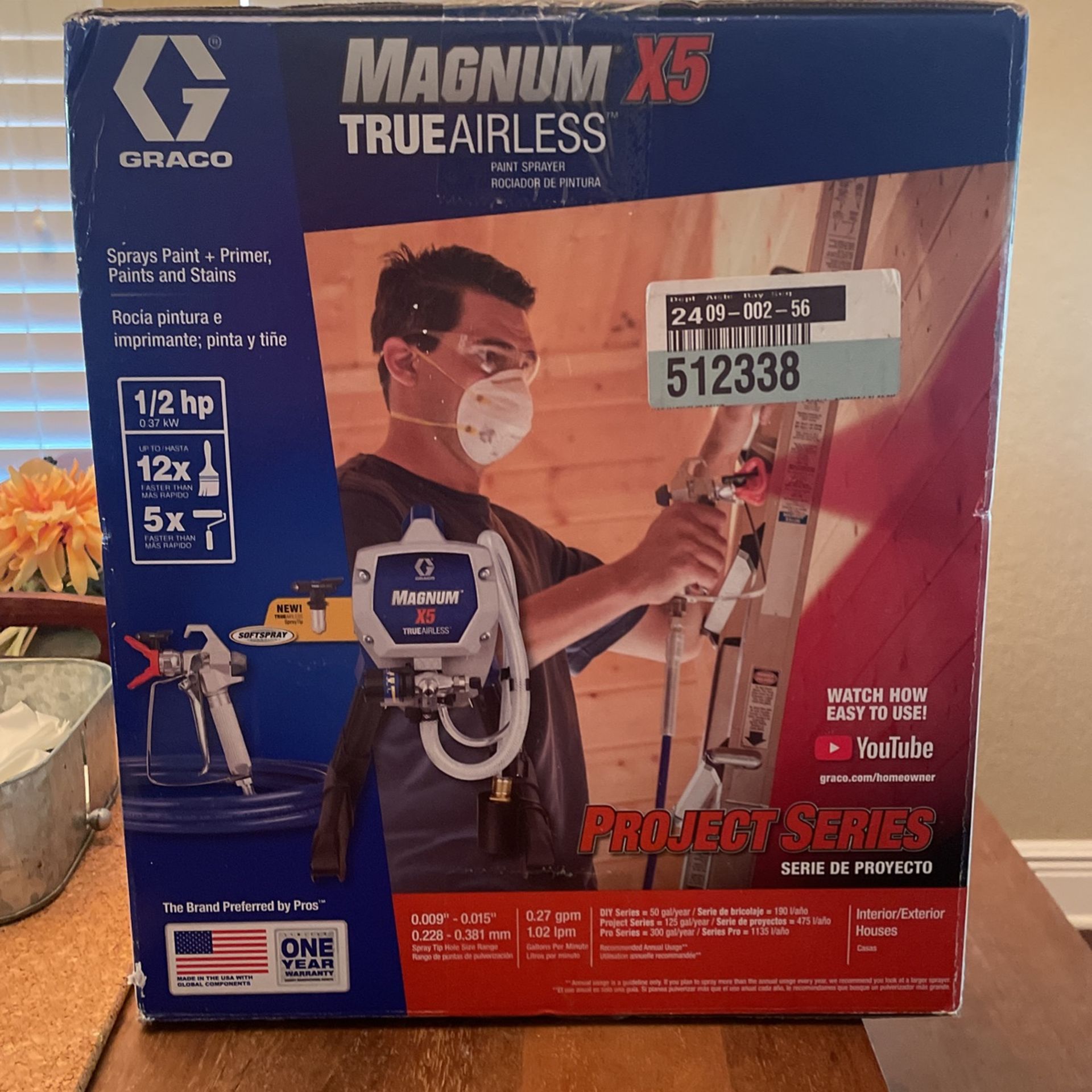 Graco Magnum X5 Airless Paint Sprayer