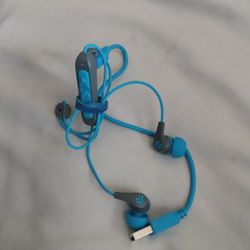 JLAB AUDIO WIRELESS EARBUDS BLUETOOTH GRAY/BLUE GOOD SOUND