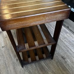 Small wooden shoe rack!