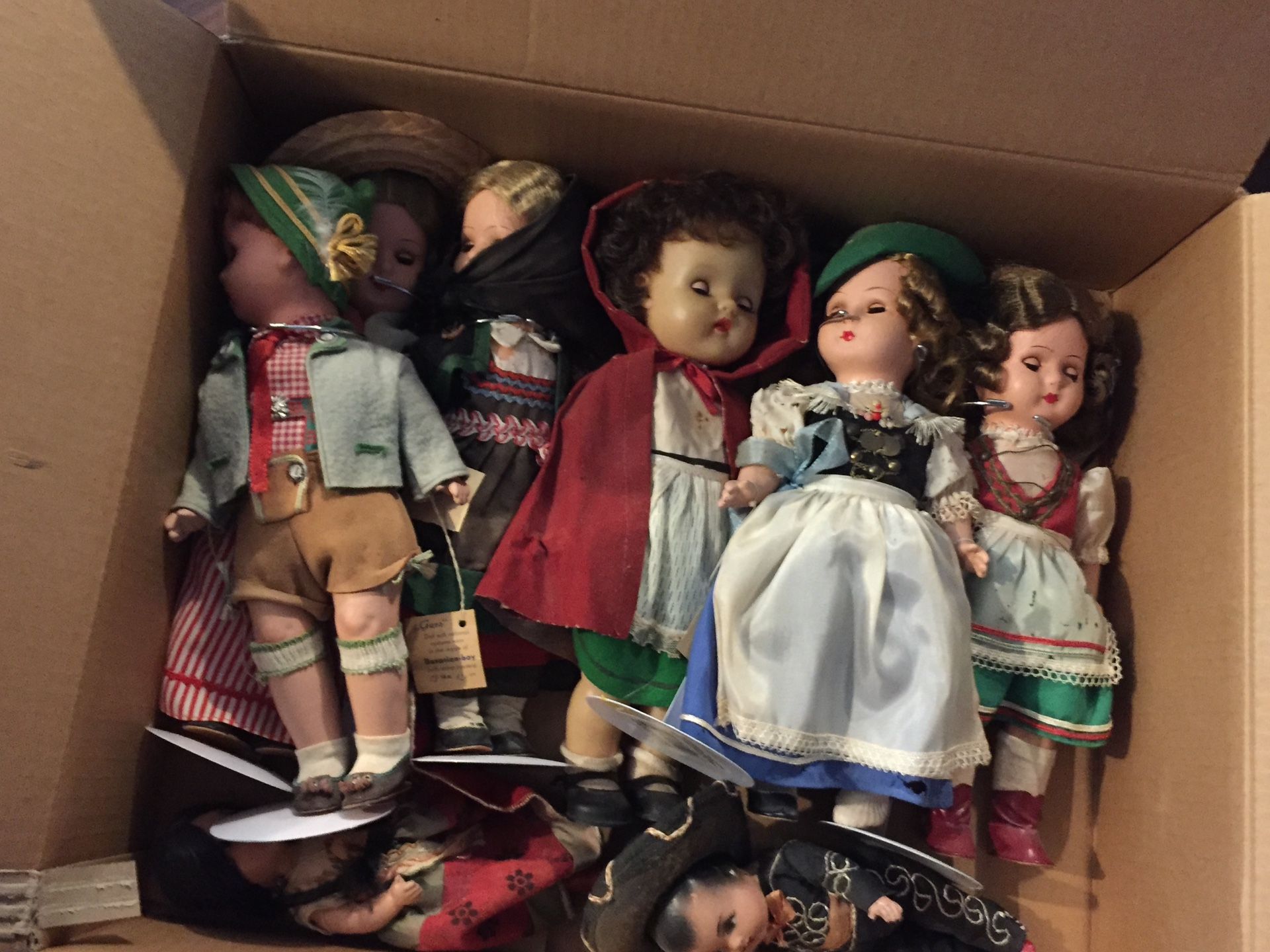 Costumed dolls