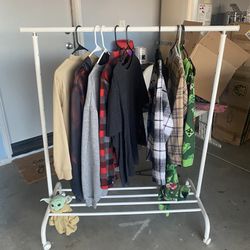 Used Clothes Rack Kids Or Adults 