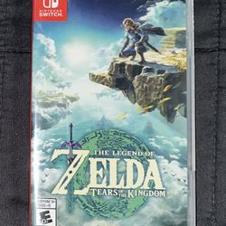 New Nintendo Switch Zelda Tears of the Kingdom game