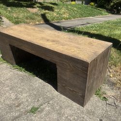 Modern Cb2 Style Bench