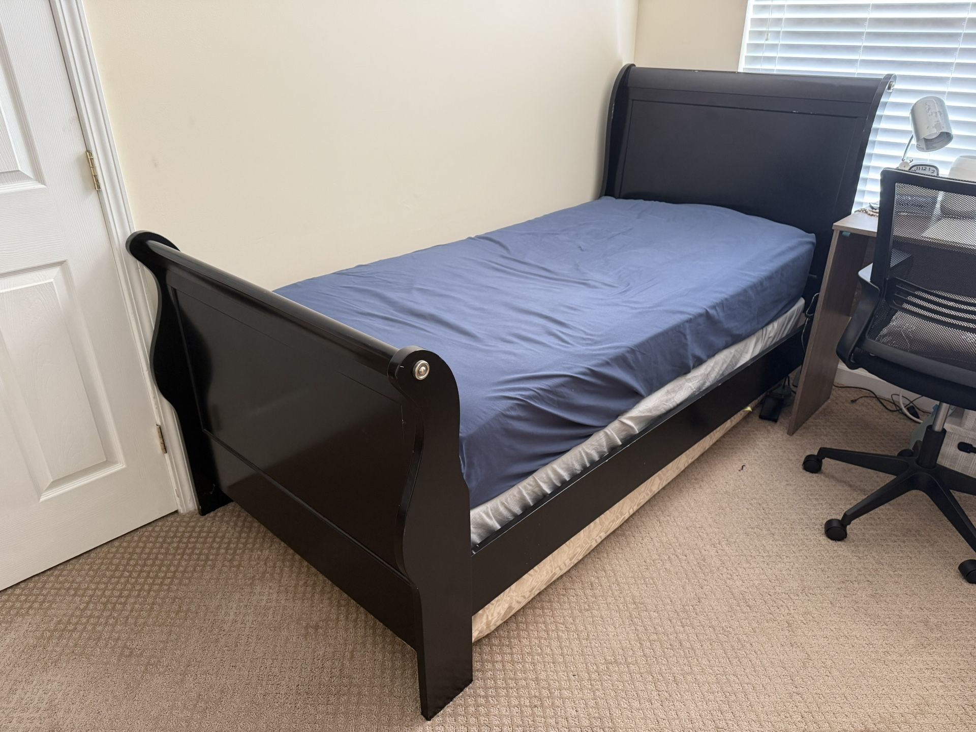 Twin Bed with Mattress