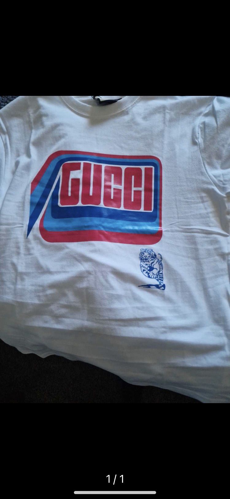 White Gucci T Shirt