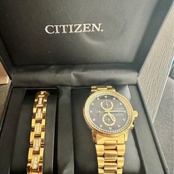 Gold Citizen Eco-Drive® Nighthawk