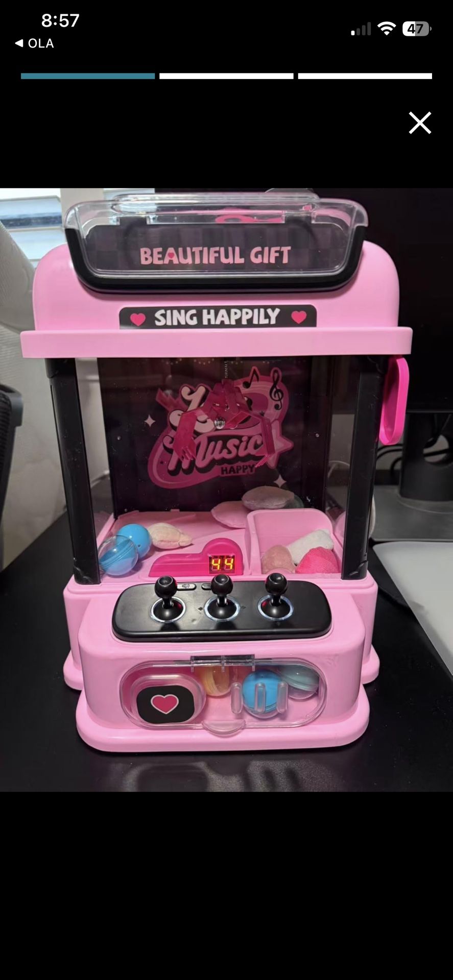 Kids Joyfox Claw Machine