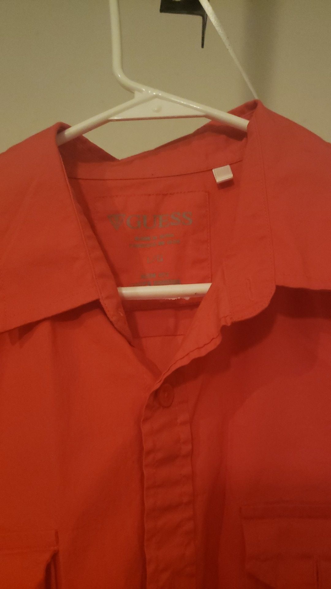 Mens dress shirt and sweater long and short sleeved