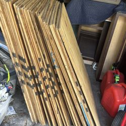 Plywood. Half inch. 