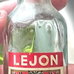 EMPTY Vintage Glass Liquor Bottle