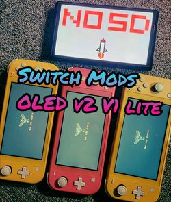 Nintendo Switch Mod Hack Jailbreak - OLED V2 V1 LITE *Se Habla Español 👍