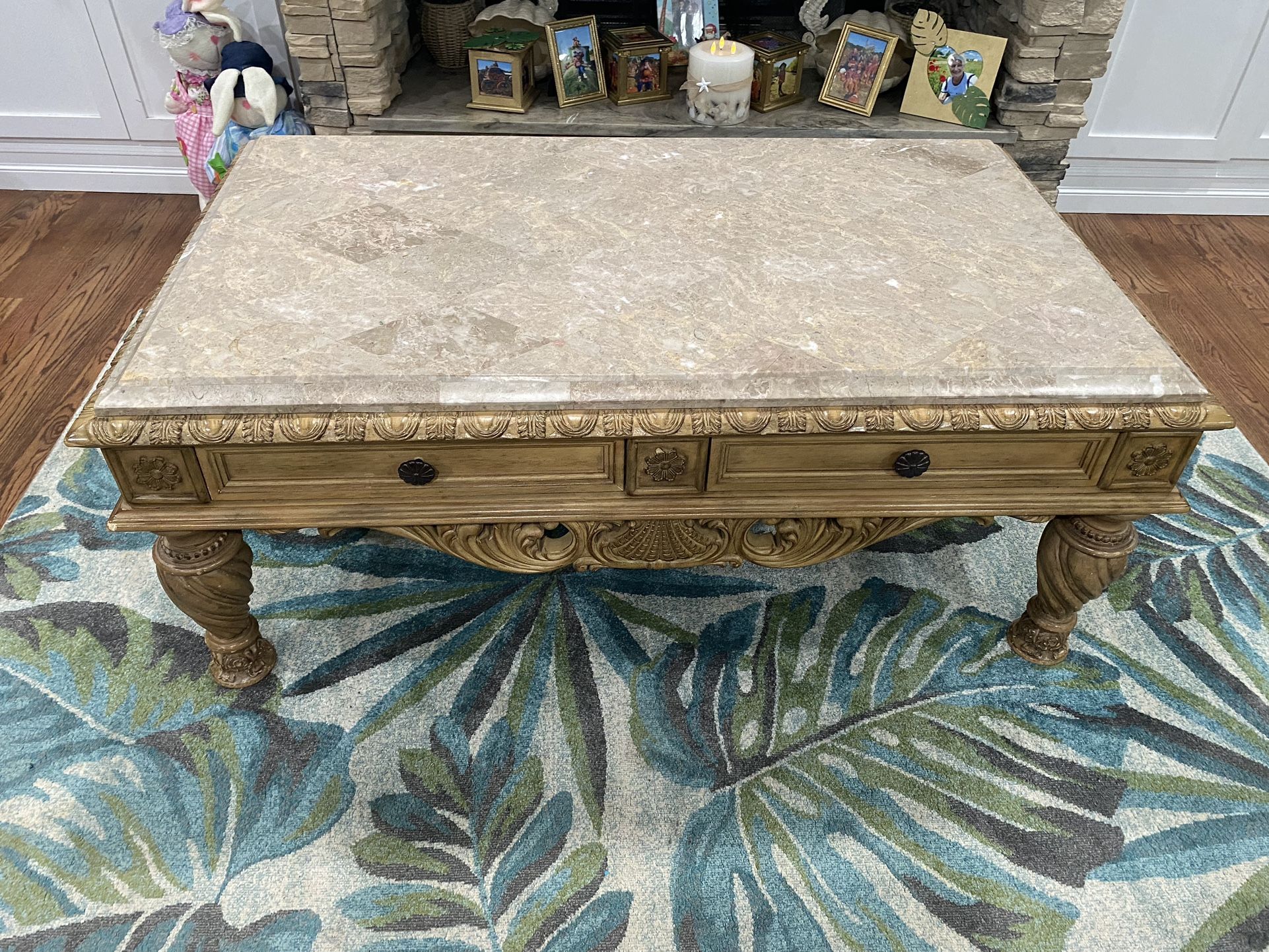 Ashley South Shore Coffee Table And End Tables