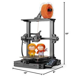 Creality Ender 3 S1 Pro with 200mm/s Printing Speed, Sprite Direct Extruder CR Touch Auto Leveling 300℃ High-Temp Print, Dual Z-axis Screw Build Volum