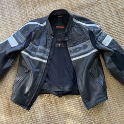 Spidi Perforated Motorcycle Jacket Sz 50 Euro (40-41 US)