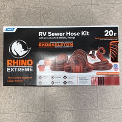 Camco Rhino Extreme 20-Foot RV Sewer Hose Kit 