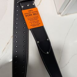 Leather Work Belt