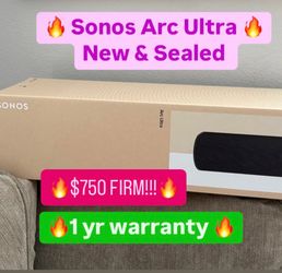 🔥 SONOS ARC ULTRA 🔥 $750 FIRM !!! 🔥