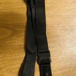 Black Guitar Strap 