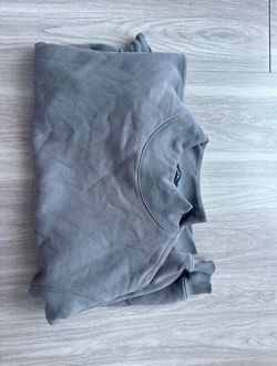 Size Medium Gray Mock Neck Sweatshirt