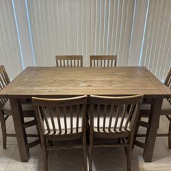 6 Chair Dining Room Table
