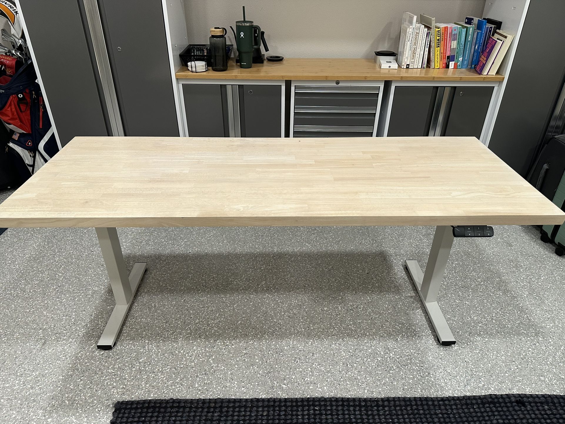 Standing Desk Real Wood Excellent Condition