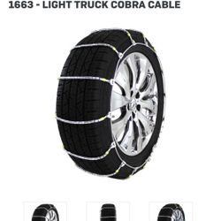 Tire Snow Chains For Light Trucks And SUV