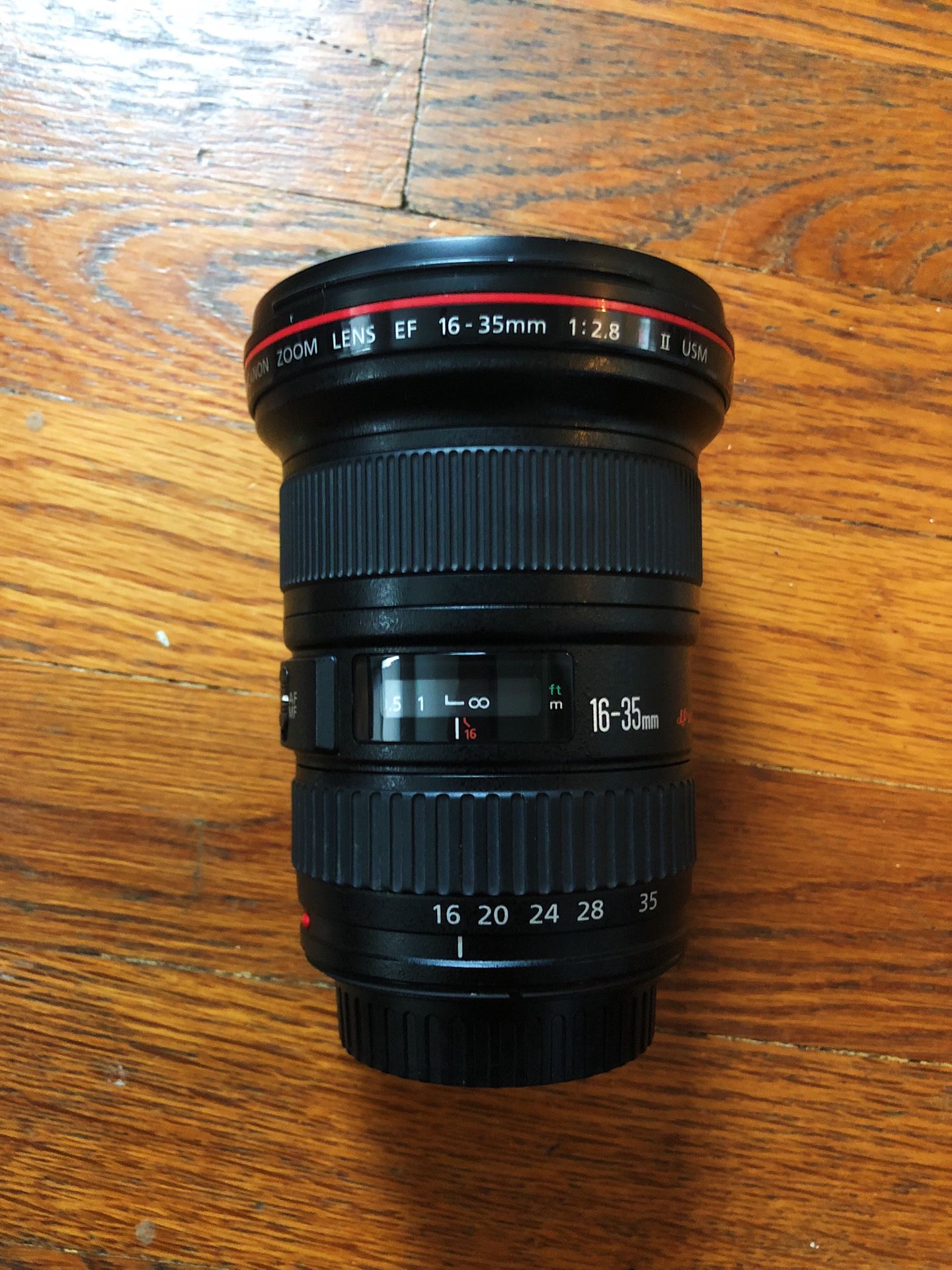 Canon 16-35mm f2.8L II lens
