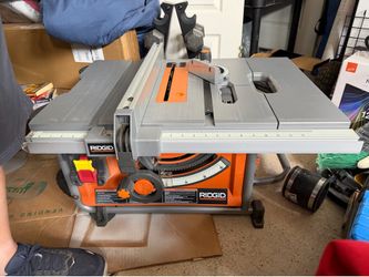 Rigid 10” table saw r4516