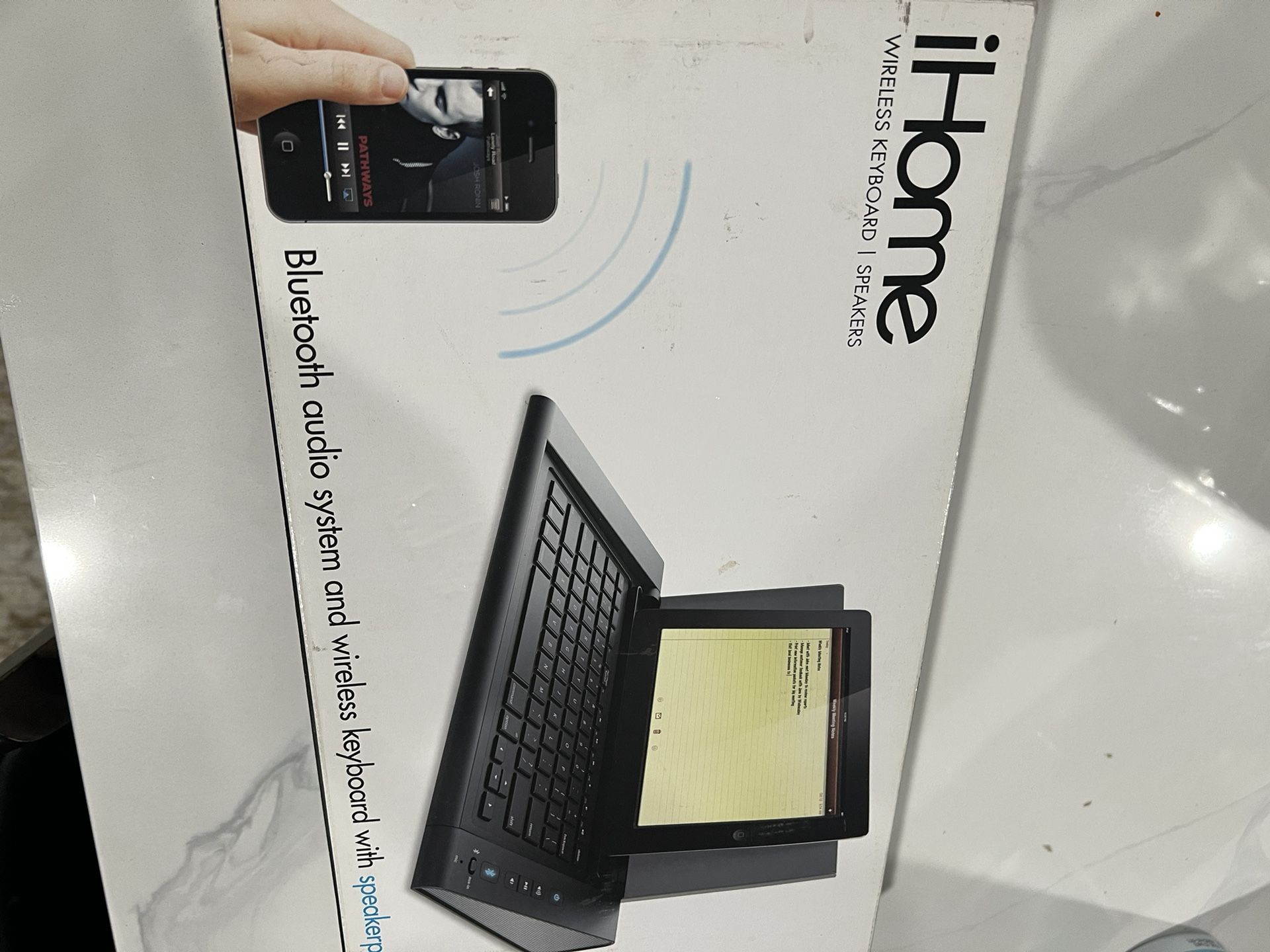 iHome Tablet Keyboard Speaker