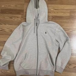 Polo Ralph Lauren gray Hoodie XL