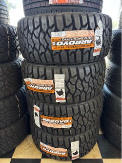 ✅📲33x12.50R24 vendo set de llantas nuevas arroyo rt