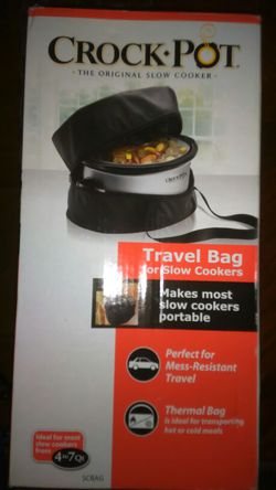 Crock pot travel bag. New