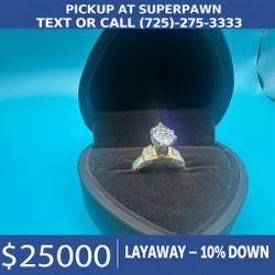 18K Two-Tone Gold Marquise Diamond Ring – 4.19 CTW – Ask for David
