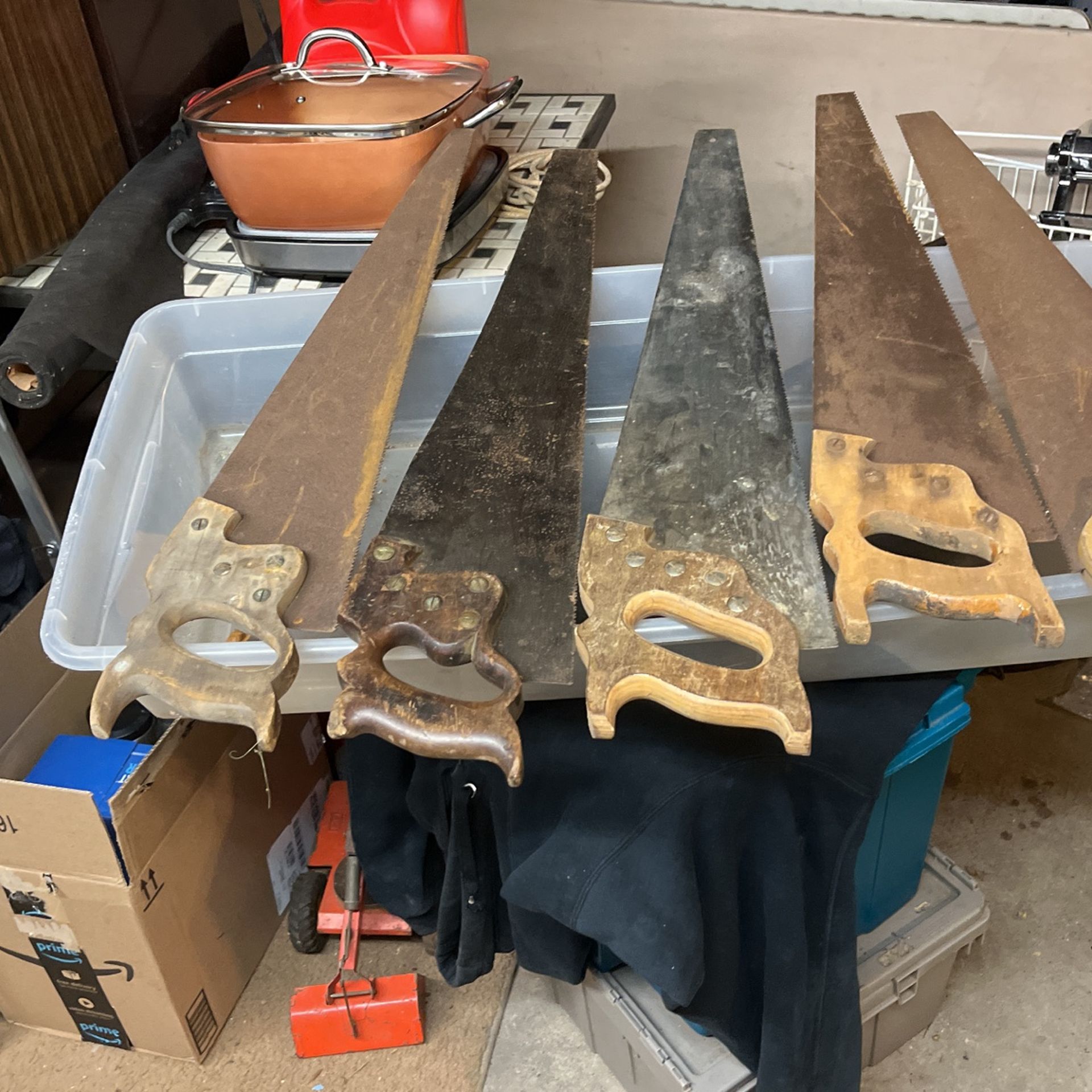 Five Hand Saws