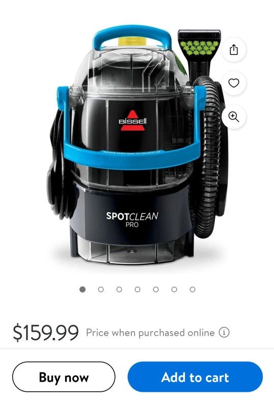 Bissell spot clean proheat