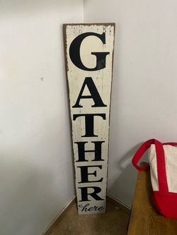 Porch sign