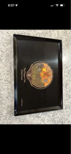 1987 gold championships tray