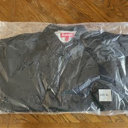Supreme Old English Arc Coaches Jacket Black Size XL