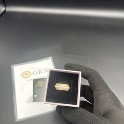 4 CT Lab Diamond Ring On S925 