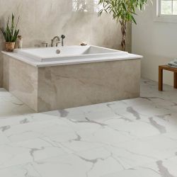22 Cases | Calacatta Skov 12” x 24” Waterproof Vinyl Tile Flooring