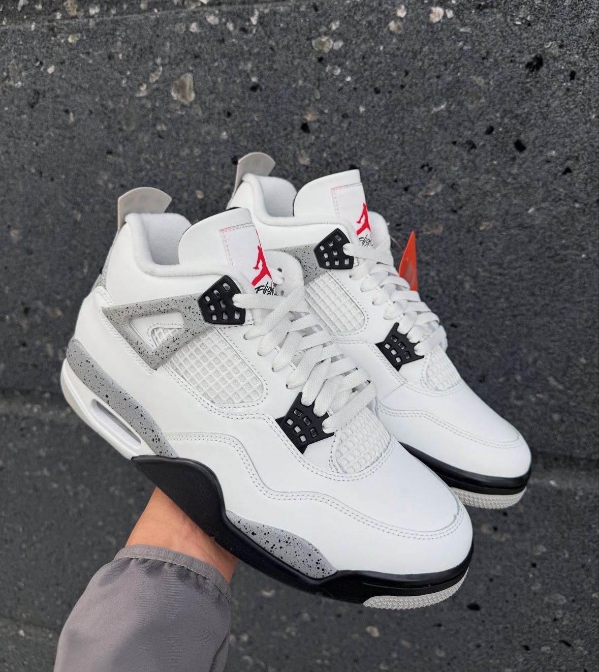 Size 11: Jordan 4 RETRO White Cement (2025)