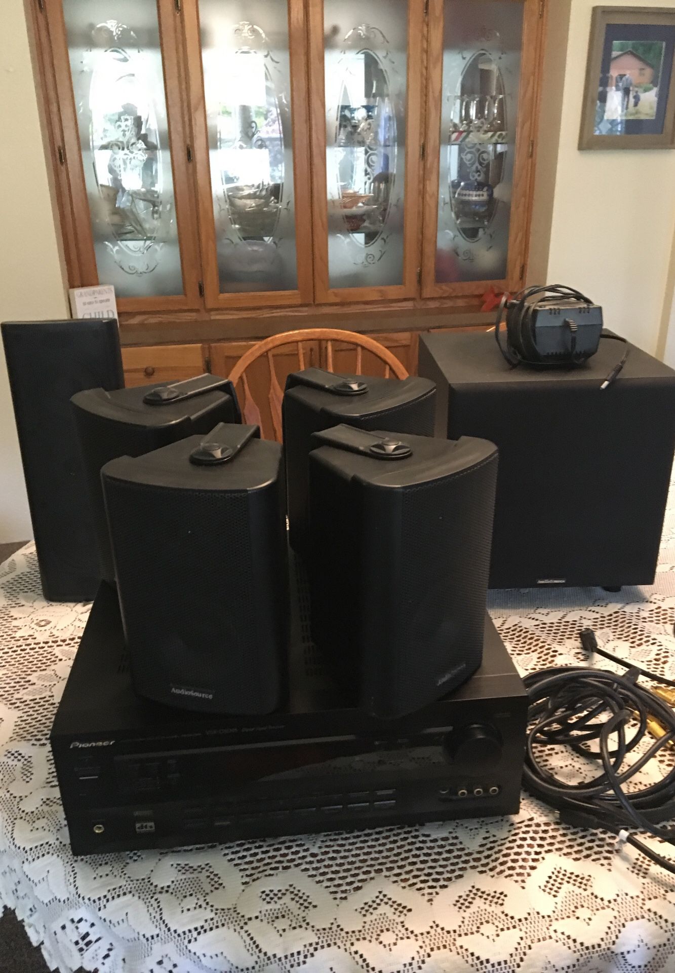 Audiosource surround sound setup,pioneer receiver
