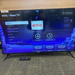 ONN Class FHD (1080P) LED Roku Smart TV 100069992