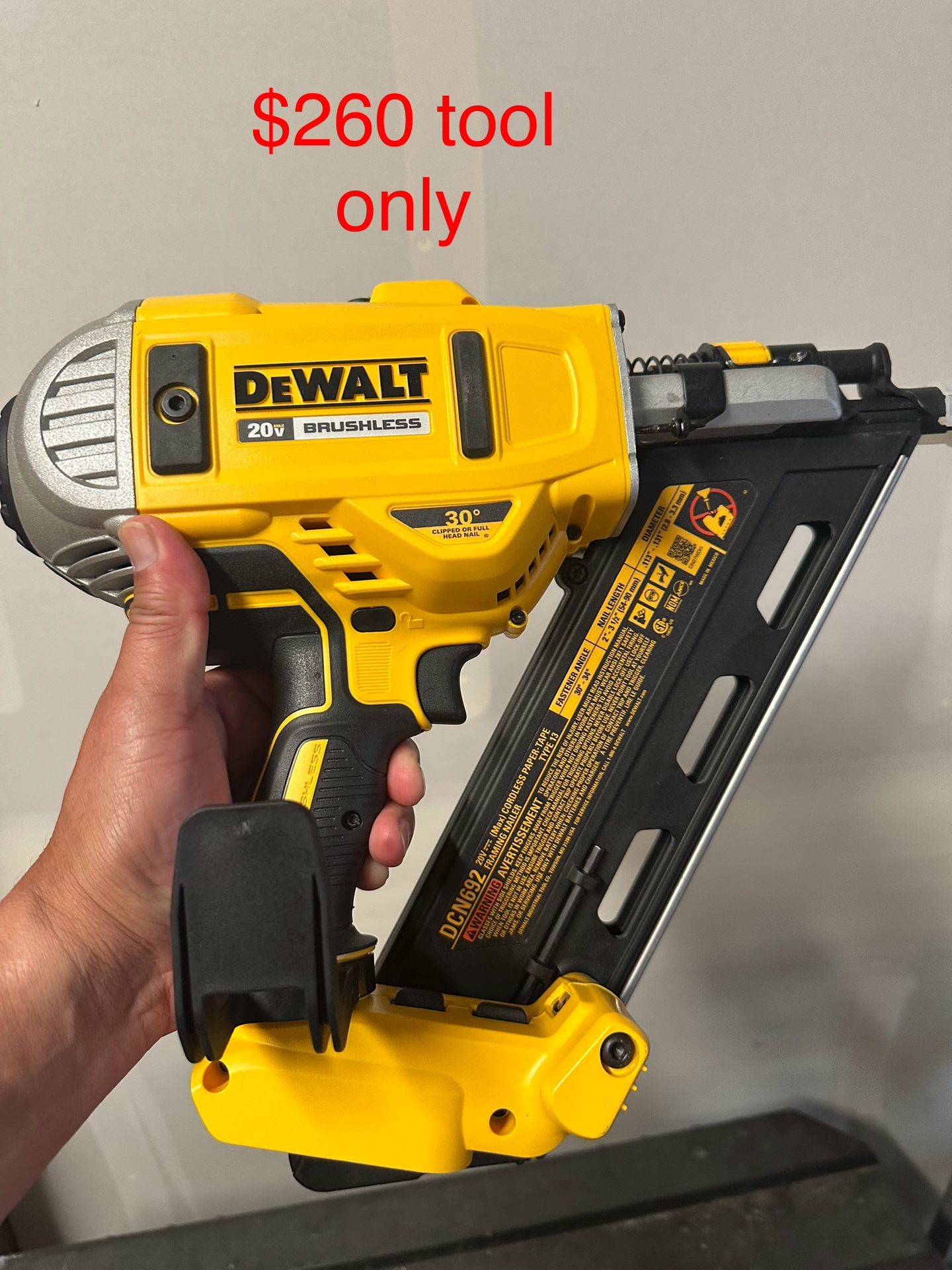 DeWalt Nail Gun