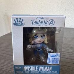 MINI Invisible Woman Fantastic Four First Steps Funko Bobbleheads Movies Disney