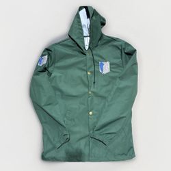 Attack On Titan Jacket Nylon Hoodie Windbreaker 